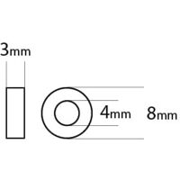 Lot De 10 Roulements à Billes 6804ZZ à Haute Vitesse En Acier à Rainure Profonde 20 Mm X 32 Mm X 7 Mm