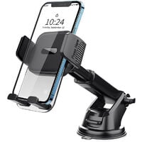 Support Voiture pour Smartphone Tableau de Bord Pare-Brise Rotatif à 360°  XO Noir - Support pour téléphone mobile - Achat & prix