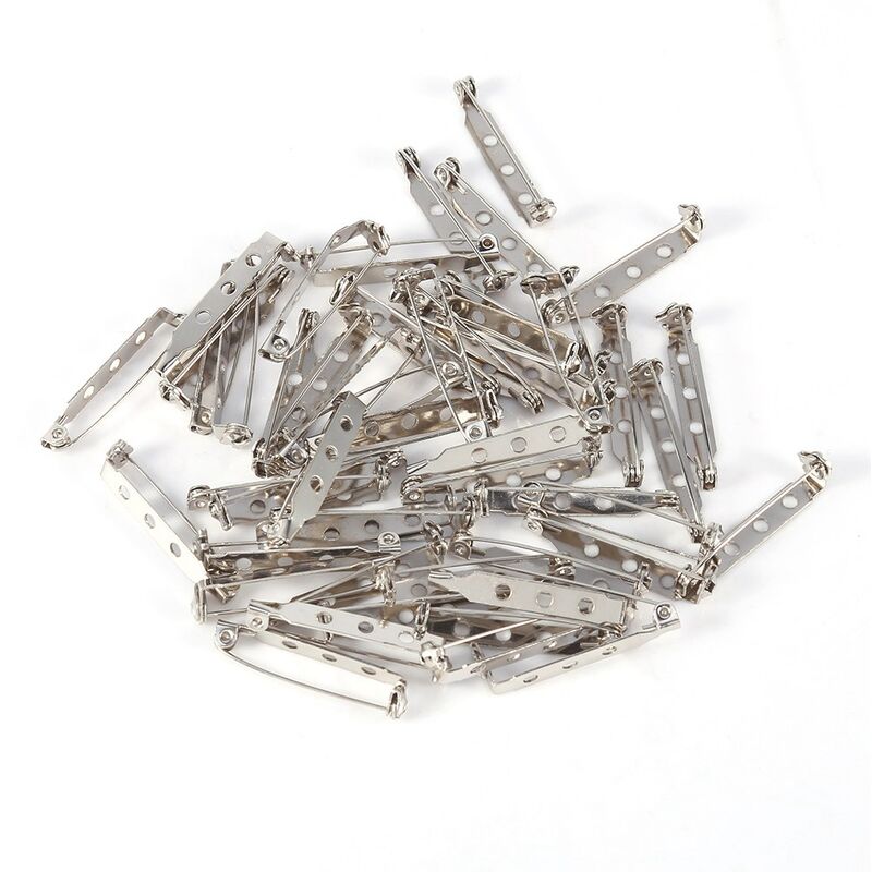 Broches De Sécurité 100pcs - Épingles Barrette Avec Fermoir Rotatif 38mm