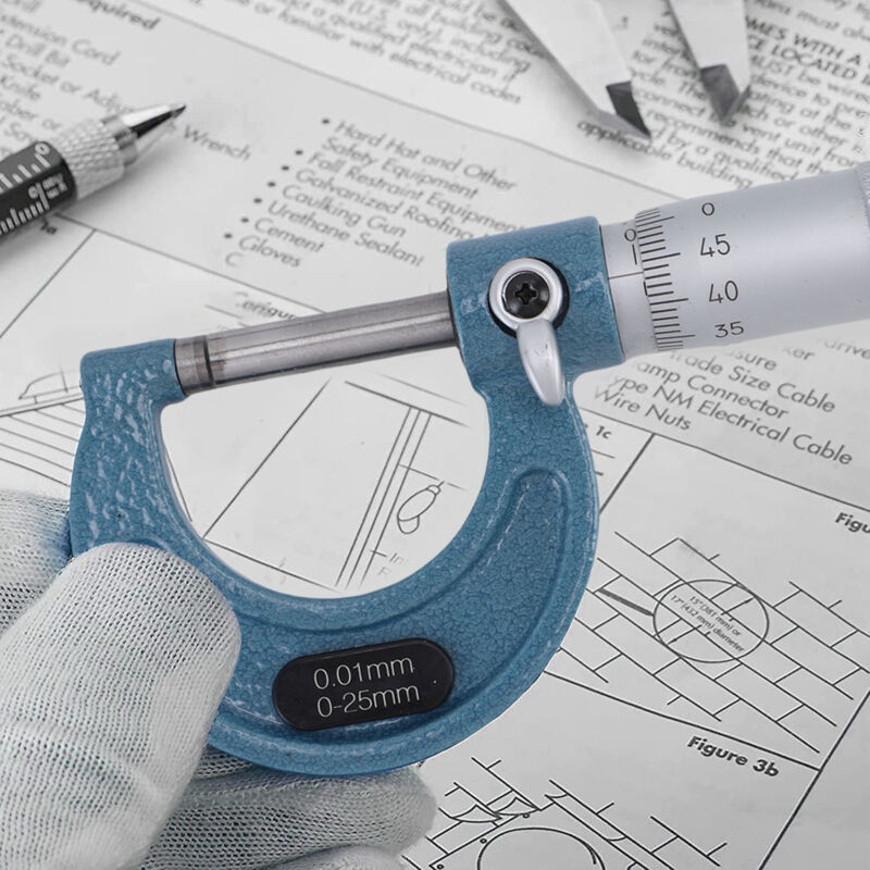 Micromètres Extérieurs, Vis Micrométrique 0-25 Mm, Micromètre Extérieur