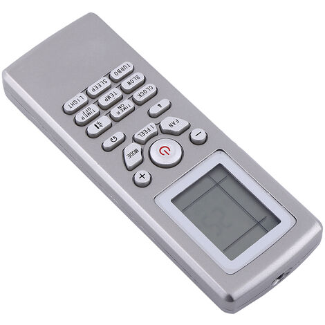 Télécommande Universelle De Remplacement Pour Climatiseur Gree - Modèles YT1F, YT1FF, YT1F1, Etc.