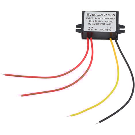 TONYSA AC 10-28V à DC 12V Buck Converter AC DC Module d'alimentation abaisseur (5A)