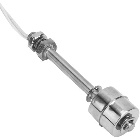 TONYSA Interrupteur à flotteur de capteur de niveau d'eau liquide en acier inoxydable NITRIP 0220V pour piscine, 100mm