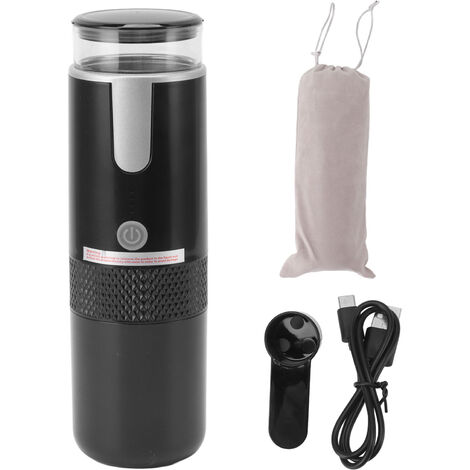 TONYSA Machine à café portable compatible avec les capsules de tasse K Café moulu Cafetière portable à commande manuelle pour le camping, la randonnée
