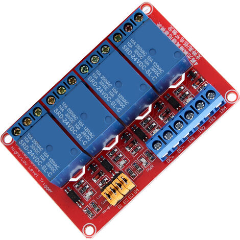 Carte Relais Statique 4 Canaux Fasizi - SSR 5V Trigger Bas Niveau - Contrôle Arduino/ESP32