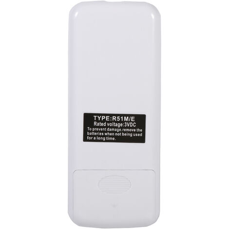 R51M/E Remote Control Replacement for Air Conditioner, Air Conditioner Remote Control Compatible with R51 Series R51/E R51/CE R51M/CE R51D/E R51M/BGE R51M/BGE (1