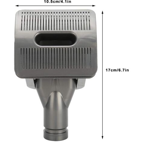TONYSA Brosse de toilettage pour Animaux de Compagnie Aspirateur de Brosse pour Animaux de Compagnie Remplacement de la tête d'aspiration pour Les Animaux à Poils Longs adaptés aux séries V6 V7 V8