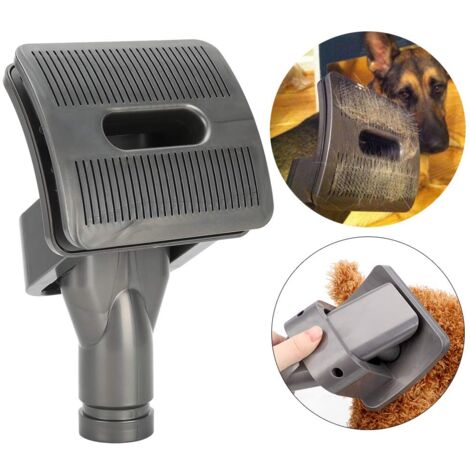 TONYSA Brosse de toilettage pour Animaux de Compagnie Aspirateur de Brosse pour Animaux de Compagnie Remplacement de la tête d'aspiration pour Les Animaux à Poils Longs adaptés aux séries V6 V7 V8