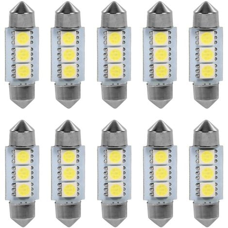 2pcs Lampe Intérieur De Voiture, Keenso Lumière D'Ambiance T10