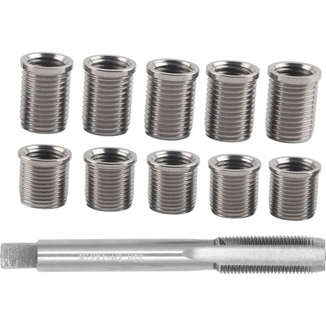 Kit De Réparation De Filetage Pour Bougie D'allumage - M10x1.0 Et M12x1.0, Outil Professionnel Pour Moteurs Et Générateurs