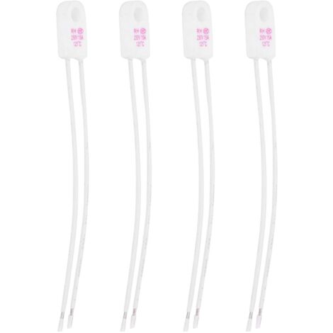 Jeffergarden Fusible Thermique, Fusible Thermique en Céramique 4 Pièces, Fusible Carré 250 V 15A, Circuit à Coupure Rapide (1/5)