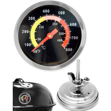 Thermomètre De Four Et Barbecue 0-400°C - Pour Cuisson, Fumoir, Cuisine Maison - 13