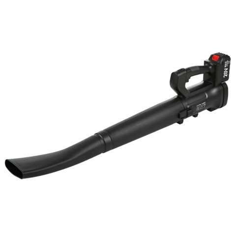 Souffleur Batterie, Mini Souffleur Sans Fil 2X 1500mAh Avec Moteur Sans Balais, Souffleuse Électrique Puissant Pour Feuilles, Neige Et Poussière, Haute Force De Soufflage (Bleu