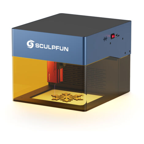 Tonysa – Machine de gravure laser 5W – Vitesse 10000 mm/min – Filtre de fumée – Pour bois, acrylique, céramique, acier inoxydable (1/5)