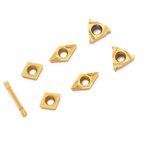 EsportsMJJ Kit 7 Porte-Outils Tournage 12 Mm – Inserts Carbure Inclus Pour Tour !