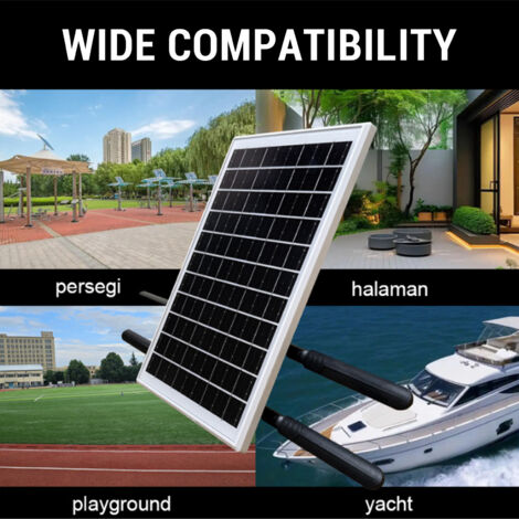 Répéteur WiFi Solaire Extérieur IP66 - 300 Mbps, Portée 150 M, Batterie 20000 MAh