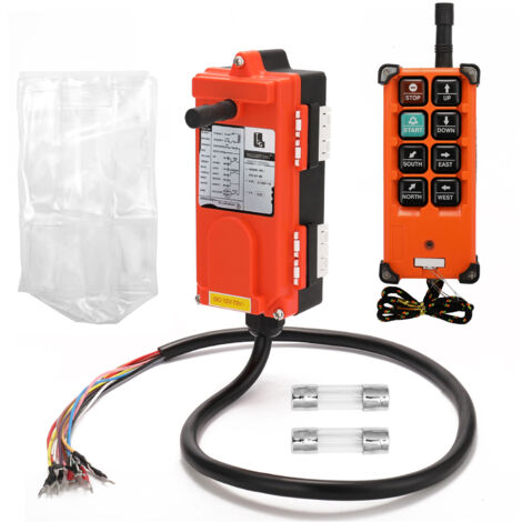 Télécommande de Grue sans Fil DC12-72V, émetteur récepteur pour Les palan électrique Industriel, Pont Roulant - F21E1B (1/5)