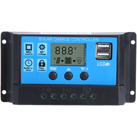 Module Contrôleur De Charge Solaire USB - Double Sortie 5V/3A, Entrée 6-40V DC, Rendement 92%