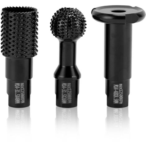 Set De 10 Têtes De Meulage En Carbure – Variées, Pour Meuleuses Et Outils Rotatifs, Matériaux Durs