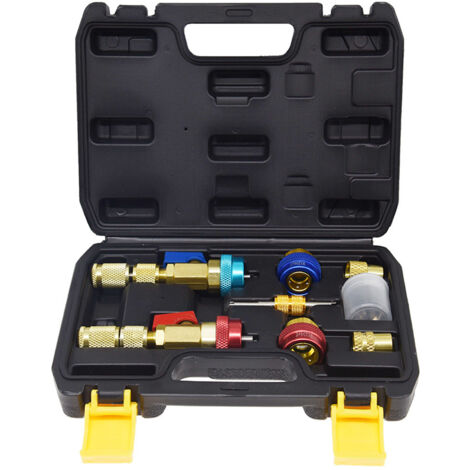 Injecteur Colorant Pour Climatisation Auto - R-134a, Raccord Rapide 1/4 SAE - Outil Neuf