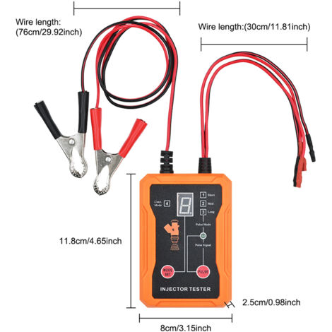 Kit Testeur Et Nettoyage Pour Injecteurs Carburant – Portable – Neuf – Compatible Universel