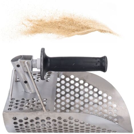 Set De 4 Pelles Tamis En Acier Inoxydable - Maille 2 à 5 Mm - Pour Jardinage, Sable, Animaux