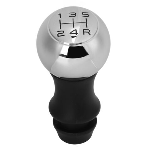 Bouton De Levier De Vitesse STi – Métal Gris, Fileté, Pour Boîte Manuelle
