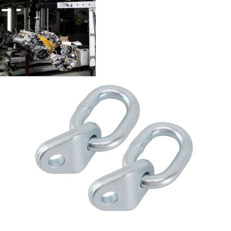 Boucle De Levage Moteur 5500 LB - Support Levage Acier Inoxydable Pour Charges Lourdes