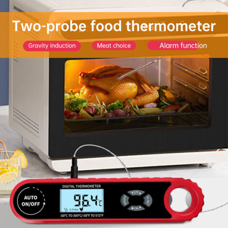 Thermomètre Numérique À Viande Parlant Thermomètre À Lecture Instantanée Super Rapide Avec