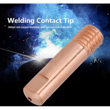 20 Pièces D'embouts De Contact En Cuivre Pour Torche De Soudage Binzel 15AK MIG/MAG 0.8 Mm