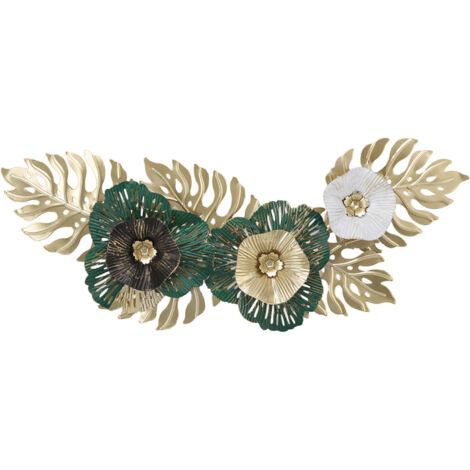 Objet Décoration Murale GOLI Noir En Résine | Leroy Merlin