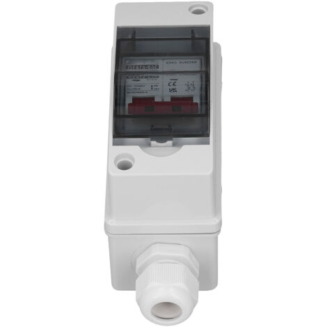 Isolateur DC Solaire 1000V 32A - Interrupteur Déconnexion Photovoltaïque Rail DIN - Sécurité Installation PV