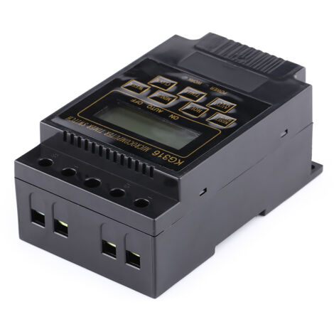 Commutateur Relais Programmable Hebdomadaire Heschen CN304 LCD 220-250V 16A