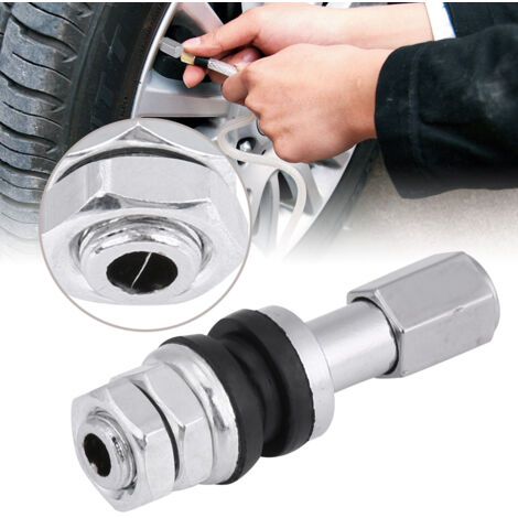 Bouchons De Valve En Laiton Pour Pneus - Anti-corrosion, Durable - Voiture, Moto, Vélo - Lot De 2