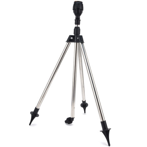 Arroseur Jardin Arroseur Rotatif Avec Trépied Réglable - 360° Pour Pelouse, Jardin, Serre - Acier Inoxydable Et Laiton Arroseur Trépied Réglable