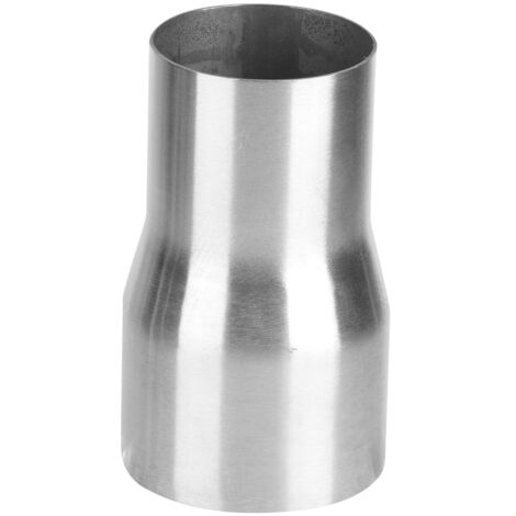 Réducteur Universel Tuyau D’échappement En Acier Inoxydable – Connexion 57mm à 76mm, Facile à Installer Sans Soudure, Pour Voiture/moto