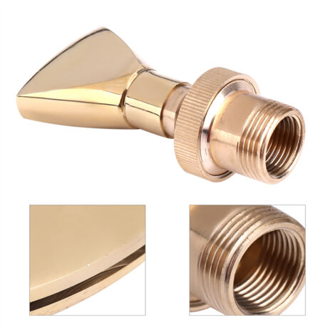 Buse Fontaine Éventail Acier Inoxydable FNPT 6'' DN20 - Arroseur Jardin Étang Parc