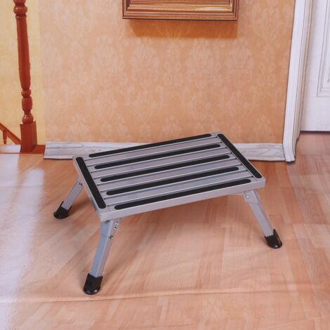Marchepied Avec Poignée De Sécurité Secura - H. 22 Cm - Noir WENKO  385639  40391984