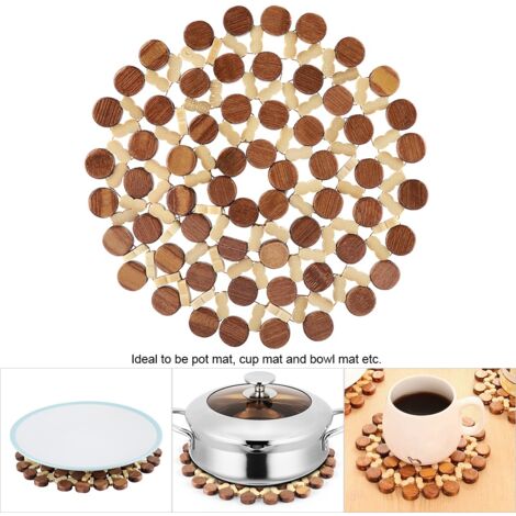 Support En Bois Pour Plantes – Table Ronde, 3 Tailles (S/M/L), Décoration Intérieur Ou Jardin, Pour Pots De Fleurs