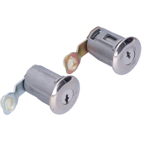 KUWAYO Cylindre Serrure Porte Gauche Avec 2 Clés - Compatible Renault Kangoo III, Modus, Master, Opel Vauxhall Movano