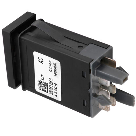 Interrupteur Feux De Détresse Clignotant Tracteur – Compatible Hella, IHC, Massey Ferguson – Pièce Rechange Fiable 6HD001561001