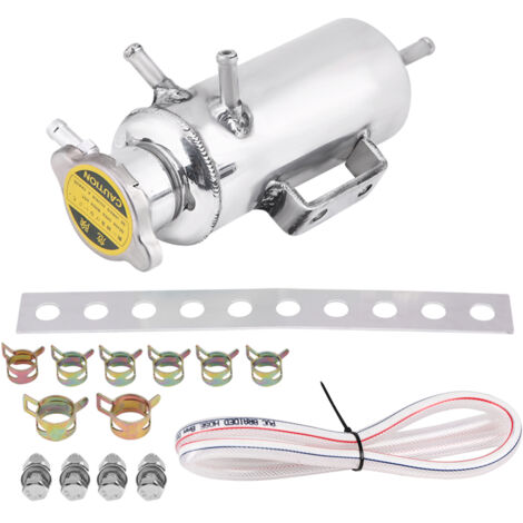 Réservoir de récupération d'huile, kit de réservoir de liquide de refroidissement résistant à la chaleur pour voiture (1/5)