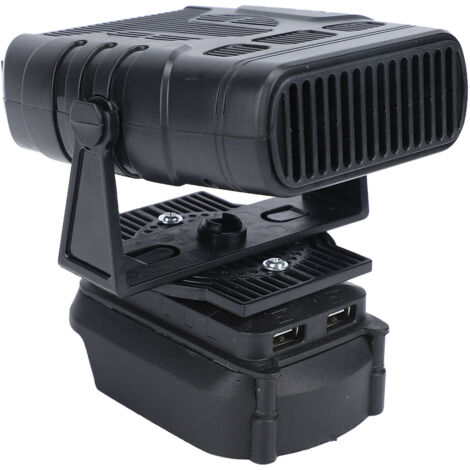 Ventilateur chauffant pour voiture 170 W, 2 réglages, réglable, à batterie, portable, pour toutes les voitures (1/5)