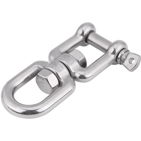 Anneau pivotant en acier inoxydable 304 haute résistance, dispositif de manille à rouleau (12 mm) (1/5)