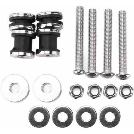 Kit de fixation amovible pour dossier de moto Sissy Bar de remplacement pour FXST FXSTB 1987-1999 (1/5)