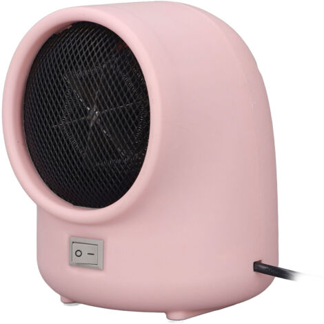 Mini Radiateur Soufflant, Chauffage D'appoint Portable, Chauffe Rapide Protection Contre Surchauffe Et Basculement Sur Et Portable Econome E 98701245
