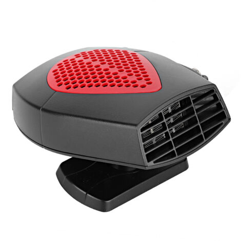 Dégivreur Chauffant Voiture 12V 120W USB – Ventilateur Électrique Pliable Rapide Pour Pare-Brise, Désembuage Hiver (Noir Argenté)