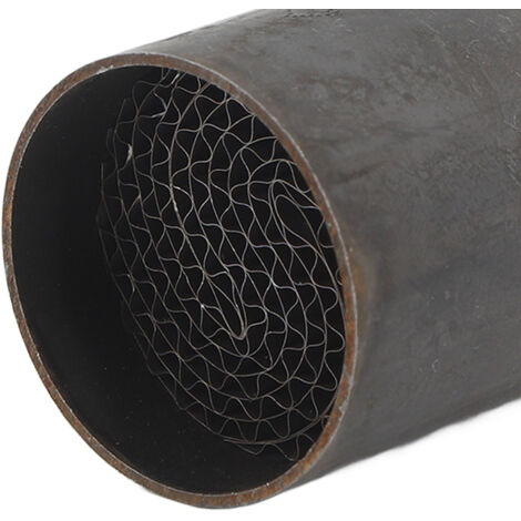 Catalyseur D'Échappement Moto Silencieux En Acier Inoxydable – 53 × 50 Mm – Performance & Réduction De Bruit