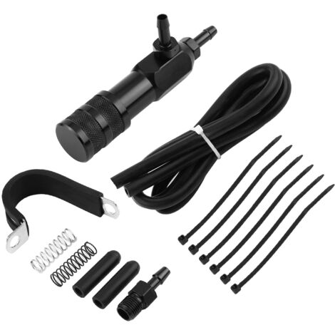 Contrôleur de boost manuel, kit de contrôleur réglable noir professionnel universel pour les véhicules turbocompressés (1/5)
