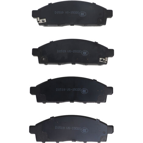 Jeu de plaquettes de frein en acier inoxydable 4605A198, 4 pièces, remplacement en céramique pour pick-up Mitsubishi L200 (1/5)